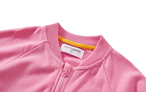 Mud Kingdom Little Boys Bomber Jackets Fashion Full Zipper Cotton Casual3