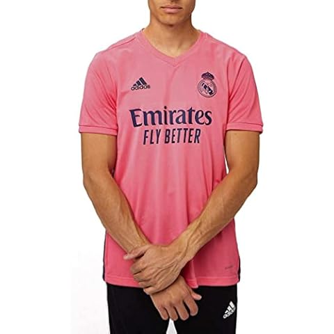 Camiseta Adidas Rosa REAL A JSY GI6463 con cuello en V Cover