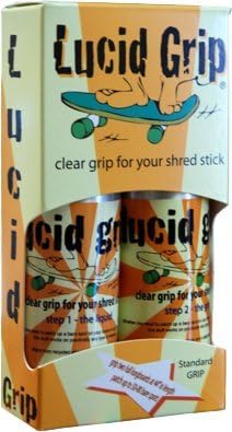 Lucid Grip Complete Kit Standard Grit Clear Skateboarding Griptape