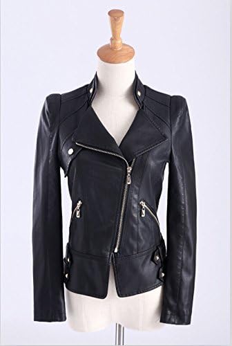 Amazon Pu革ジャン レザージャケット バイクジャケット レディース 春 夏 秋 レザー ライダースジャケット フェイクレザー ライダースジャケット レディースウェア レディースファッション アウター ブルゾン シンブル ブラック Xl ジャケット 車 バイク