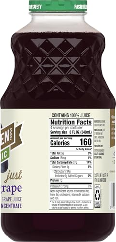 Image of R.W. Knudsen Organic Just Concord Grape Juice, 32 fz