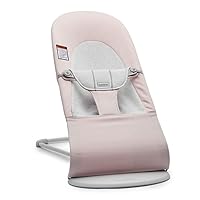 Vista 21 de BabyBjörn Bouncer Balance Soft, Tri-Fabric, Arena Gris Asiento Ajustable de Mecedora para Bebé y Silla para Niños de 2 en 1, de Recién Nacido a