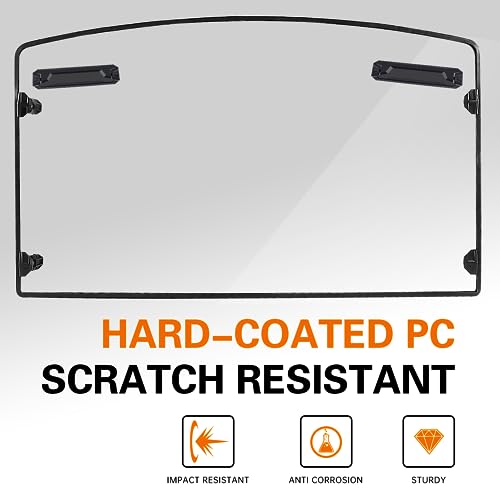 CPOWACE Clear Front Full Windshield Compatible with Polaris Ranger by CPOWACE - Used condition - Image 2