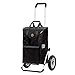 Andersen Carrello portaspesa Royal con Borsa Senta Nera, capienza di 49 l, Telaio in Alluminio e Ruote pneumatiche