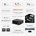 Beelink SER5 Max Mini PC, Mini Computers with AMD Ryzen 7 6800U (8C/16T, up to 4.7GHz), 32G LPDDR5 + 1TB M.2 PCIe 4.0x4 SSD, WiFi 6, 1000Mbps LAN, BT 5.2, DP, HDMI, Type-C, Triple Display Output