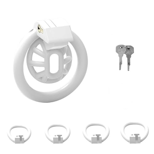 Multifunktionell Vit Fitness Skydd Bur 28mm Enhet, 4 Storlekar Av Ring TillbehöR, LäTt Att BäRa, Casual, Semester, Par GåVa (Negativ)