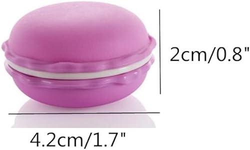Miniatura 2 de Estuche colorido de macarrón, caja de almacenamiento de joyas de macarrón, caja de almacenamiento portátil de viaje para dulces, macarrón, caja de