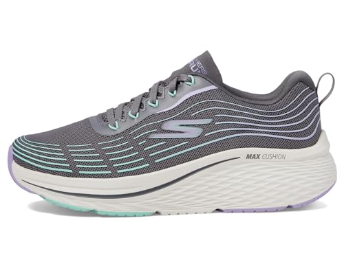 Skechers Women's Max Cushioning Elite 2.0 Sneaker, Charcoal/Lavender, 9.5 by Skechers - Image 4