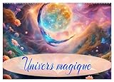  Univers magique (Calendrier mural 2026 DIN A2 vertical), CALVENDO calendrier mensuel: Découvrir la magie de l\'univers avec des livres.