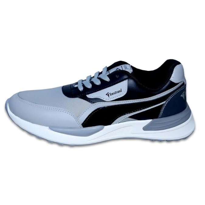 TOESTRAND Lightweight Synthetic Footwear and Synthetic Hiking Shoes,Durable Synthetic Shoes for Mens and Boys (Size-9)(White) (Pack of 1) (B0CSK8CQWG) Amazon Price History, Amazon Price Tracker