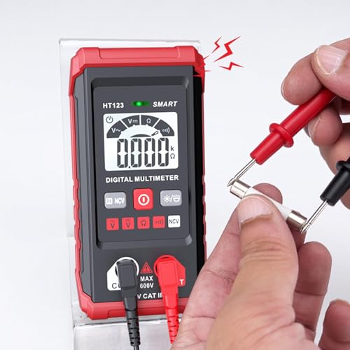 Voltmètre AC portable haute précision avec écran digital 2000 counts - 4