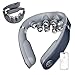 SKG® Das Original faltbare Nackenmassagegerät mit Wärme kabellos tragbar Puls- und Vibrationsmassage Geschenk für Damen Herren, G7 Pro Fold