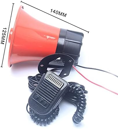 Sound Horn Loudspeaker Super Loud Horn Car Megaphone Speeker Siren Alarm Police Metal Truck Horn Amplifiers