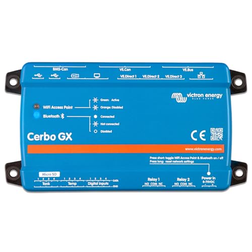 Cerbo GX Victron Energy surveillance en temps réel avec écran et contrôle à distance