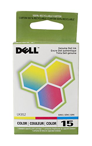 Dell UK852 Cyan, Yellow Ink Cartridge – Ink Cartridge for Printers (Cyan, Magenta, Yellow, V105, Inkjet)