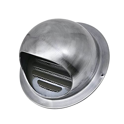 Cubierta de ventilación redonda resistente a la intemperie para extractor de pared 2