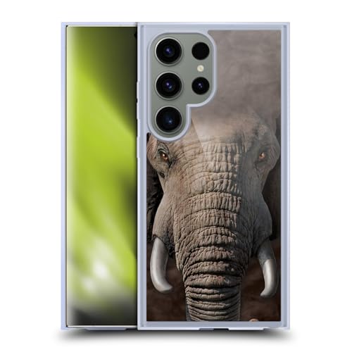 Coque MagSafe Samsung S24 Ultra Vincent HIE grand visage éléphant