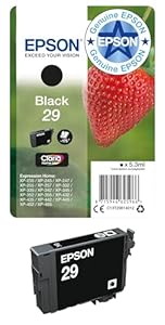 Epson T298140 29 Black Strawberry Genuine, Claria Home Ink