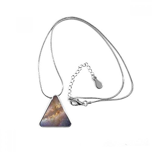 Collier avec chaîne univers bleu un cadeau idéal pour vos proches