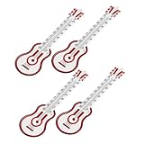 digitale ziffernanzeige Außenthermometer: das thermometer in gitarrenform kann als an verwandte und freunde gegeben werden, mit praktischem wert und dekorativem wert, heimthermometer