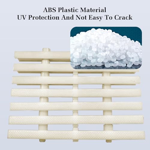 Grille de bonde de piscine en plastique ABS pour drainage exterieur et interieur