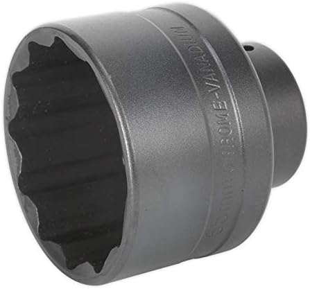 Sealey Sx0150 Impact Socket 65Mm 12-Point 3/4Sq Drive, Black - Image 3