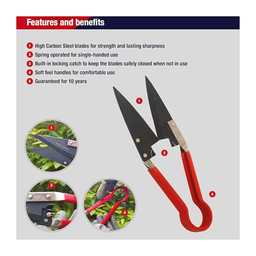 Tijeras Compactas Spear & Jackson para Topiaria y Bonsái miniatura 2