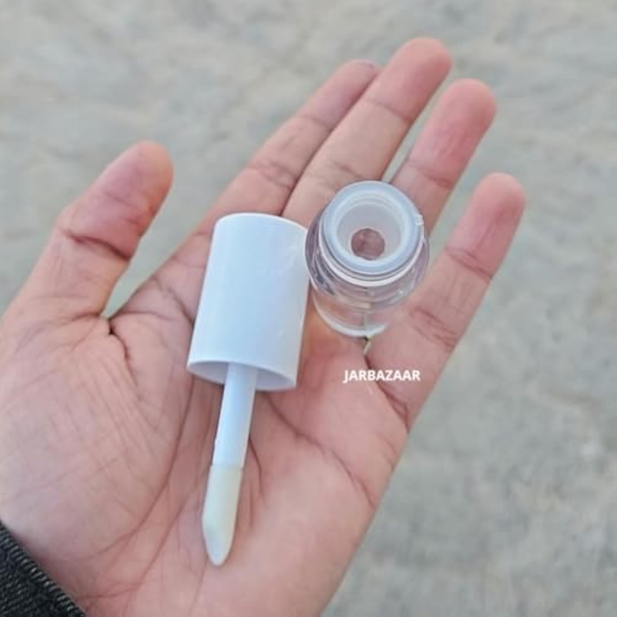 50 PCS Empty Refillable Thick Wand Lipgloss Containers with Cap