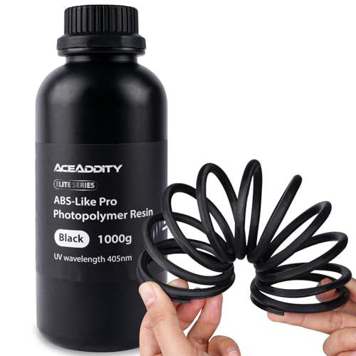 Aceaddity ABS-Like Pro Printer Resin - 405nm UV-Curing Standard Photopolymer Resin with...