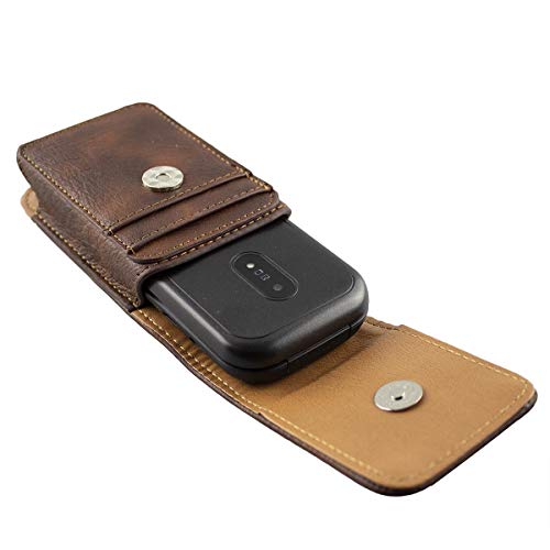 caseroxx Outdoor Case with Belt Loop for Doro 7080/7081, Durable Storage for Hiking Camping & Travel, Universal Use - Image 2