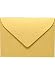 #17 Mini Gift Card Envelopes (2 11/16 x 3 11/16) - Gold Metallic (250 Qty.) | Perfect for the Holidays, Holding Place Cards, Gift Cards, Notes, and Flower Arrangement Cards |MINSDG-250