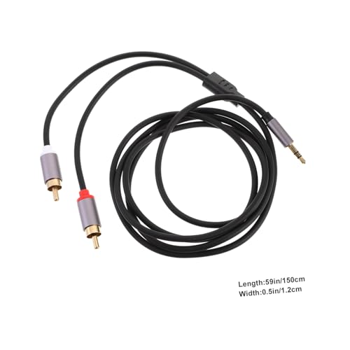 Cable auxiliar de audio 3.5 mm de 1.5 m miniatura 2