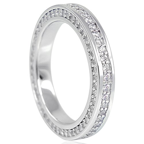 Preisvergleich Produktbild nobel-schmuck Damen-Ring Fingerring 925 Sterling Silber Zirkon