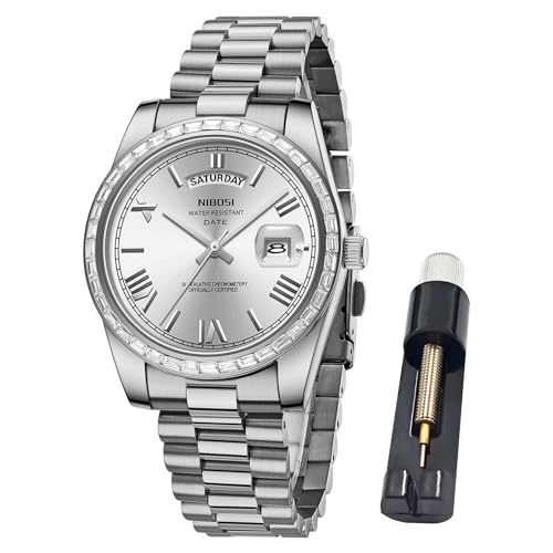 Montre homme style professionnel classique avec date et jour le cadeau idéal
