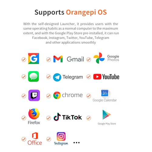 Image of Orange Pi 5 Pro 4GB LPDDR5 RK3588S 8 Core 64 Bit Single Board Computer, 8K Video Decoding 2.4GHz Frequency WiFi Bluetooth Open Source Board Run Orange Pi OS, Android, Debian, Ubuntu
