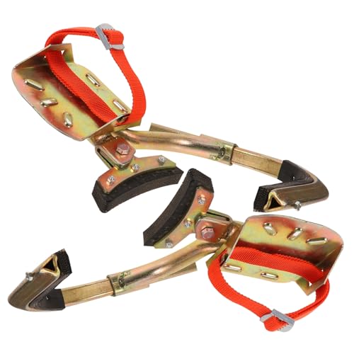 KESYOO Climbing Spike and Straps Electrician Foot Buckle for Post Repair Safe and Material Easy Installation