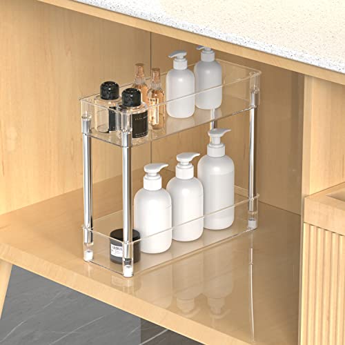 Tesoin Slim Rolling Storage Cart, Tier Mobile Multipurpose Kitchen Shelf Organization Slide Out Narrow Cart, Great For Kitchen Bathroom Warehouse And More Laundry Narrow Places (2 Tier) #TOP2