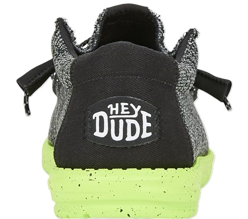 Image of HEYDUDE Men's Wally Stretch Sox Slip-On Loafer, Lightweight, Breathable, with Flex & Fold Outsole