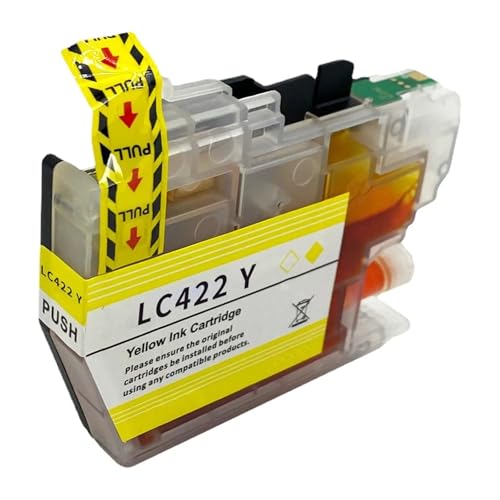 Cartouche LC422XL LC422 jaune pour Brother MFC-J5340DW MFC-J6940DW