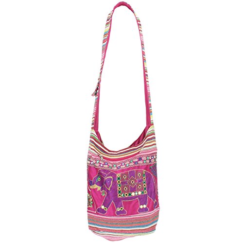 Sac en toile brodée LOUDelephant parfait pour vos balades estivales et sorties citadines