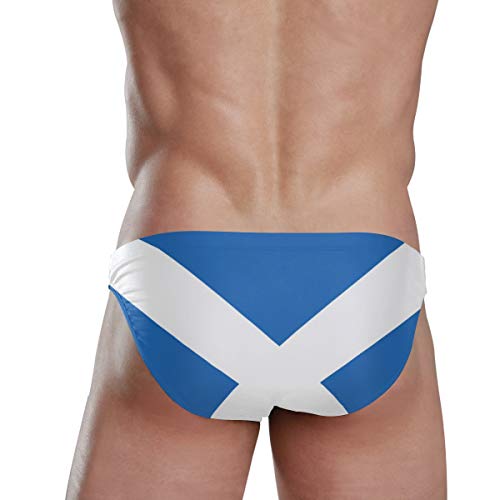 Men Swim Brief Bikini Flag of Scotland Beach Bikini for Men Swim Underwear Large3