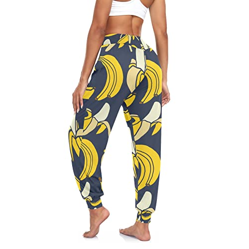 Aflyko Women Boho Trousers Comfy Sweatpants Yoga Urban Dance Pants S-2XL2