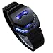 Vavna Men's Peculiar Cool Gadgets Interesting Amazing Snake Head Design Blue LED Watches WTH8021