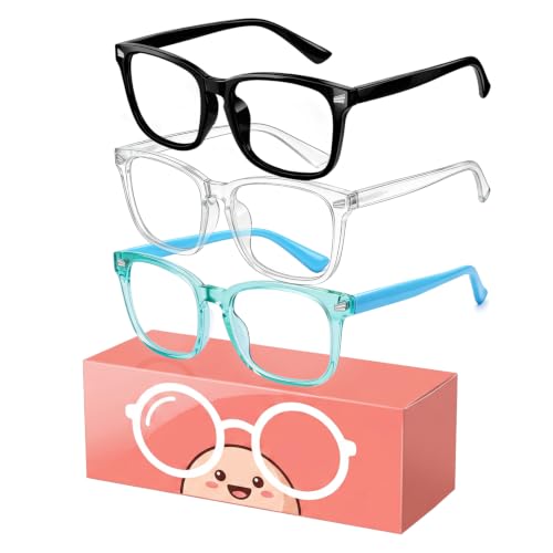 ECO-TH Kids Blue Light Glasses, Light weight glasses Boys Girls