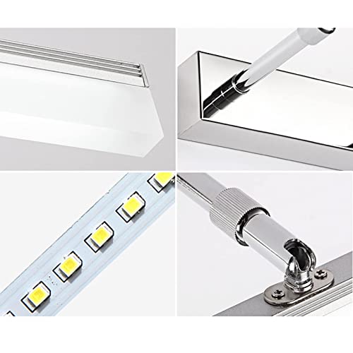 Étanche brouillard maquillage rétractable LED lampe de miroir - 3
