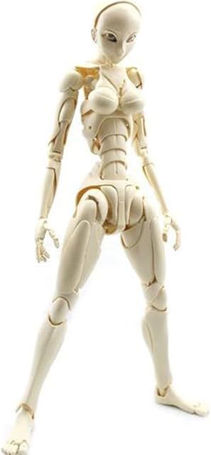 UIGJIOG Artist Manikin 1/6 Action figure Mannequin Sketching Figure Drawing Model Aid Human Figure Jointed Mannequin Doll model