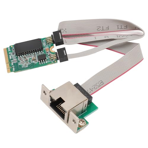 Tarjeta de red M.2 AE con chip I210AT, puerto único RJ45, soporte IEEE 802.3x, VLAN, Ethernet Gigabit miniatura 7