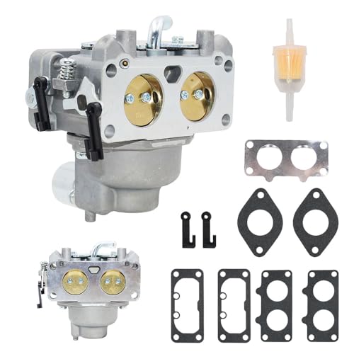 FH641V Carburetor 15004-0760 for Kawasaki FH721V FH661V FH680V FX850V FH751V FX801V 22 HP Engine Carb Replaces 15004-1010 15004-1008 15004-0757 15004-1005 15004-7024 15003-7094 Fits for Kawasaki