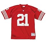 Mitchell and Ness M&N NFL Legacy Jersey - S.F. 49ERS D. Sanders #21, Red