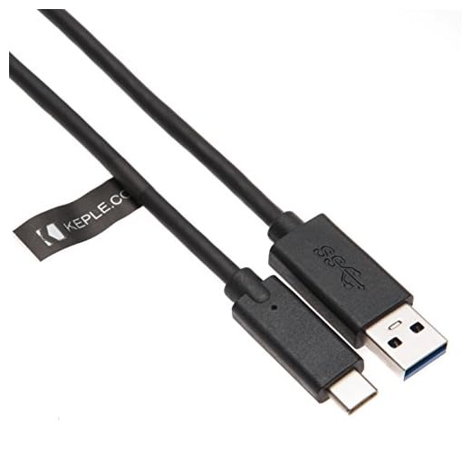 Typ C USB-Kabel zum Ladegerät Datenkabel Anschluss für BlackBerry DTEK60, Evolve, X, KEY2, Keyone, Motion, BLU Vivo 5, Cat S61, Coolpad Cool 1 dual, Energizer Power Max P16K Pro, Essential PH-1 | 1M